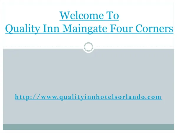 Quality Inn Maingate disney world