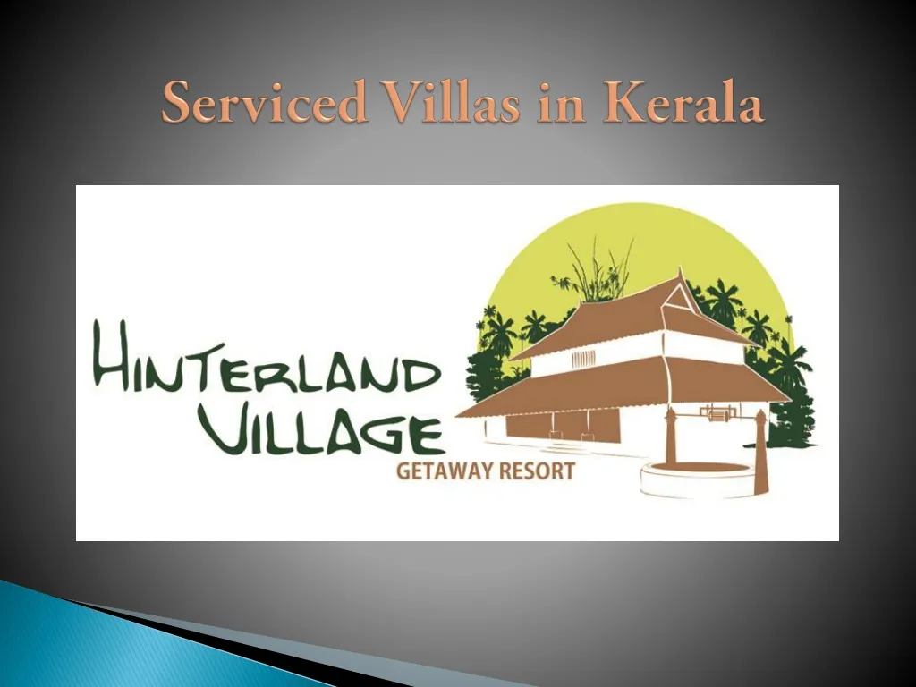 serviced villas in kerala
