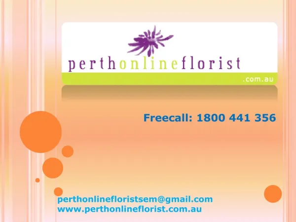 Perth Online Florist Bellons