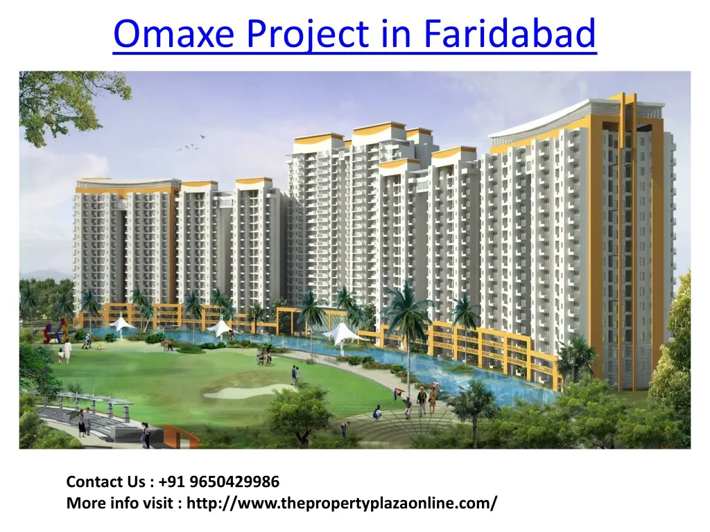 omaxe project in faridabad