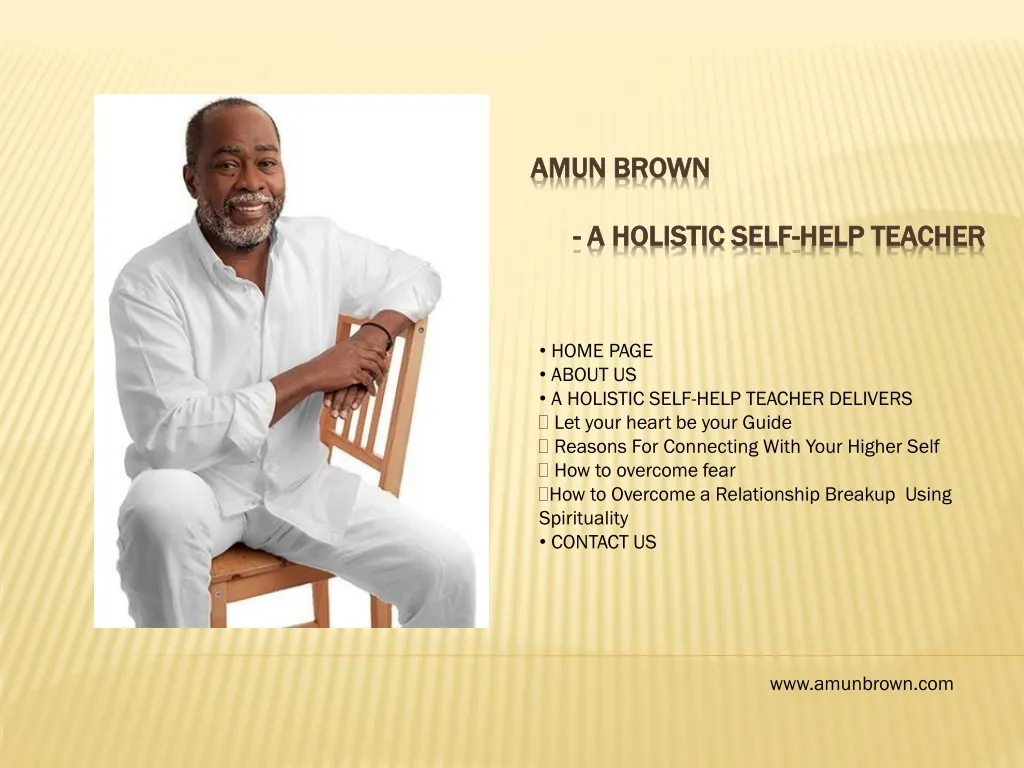 amun brown a holistic self help teacher