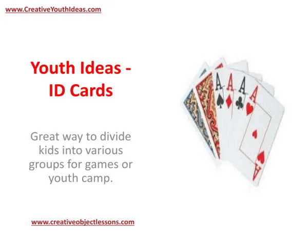 Youth Ideas - ID Cards