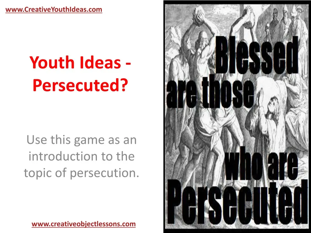 youth ideas persecuted