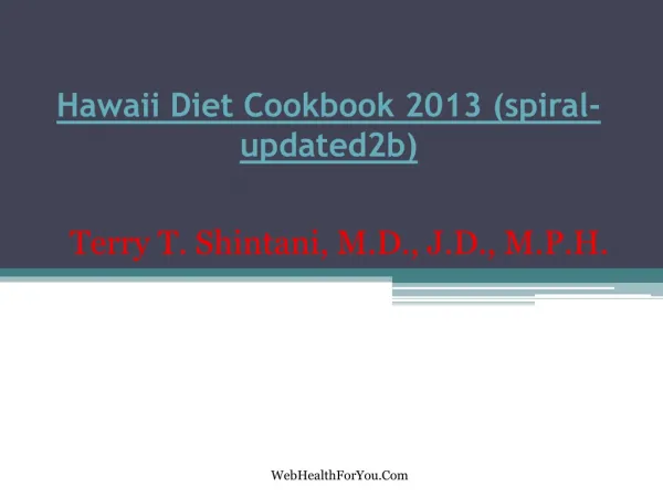 Hawaii Diet Cookbook 2013 (spiral- updated2b)12