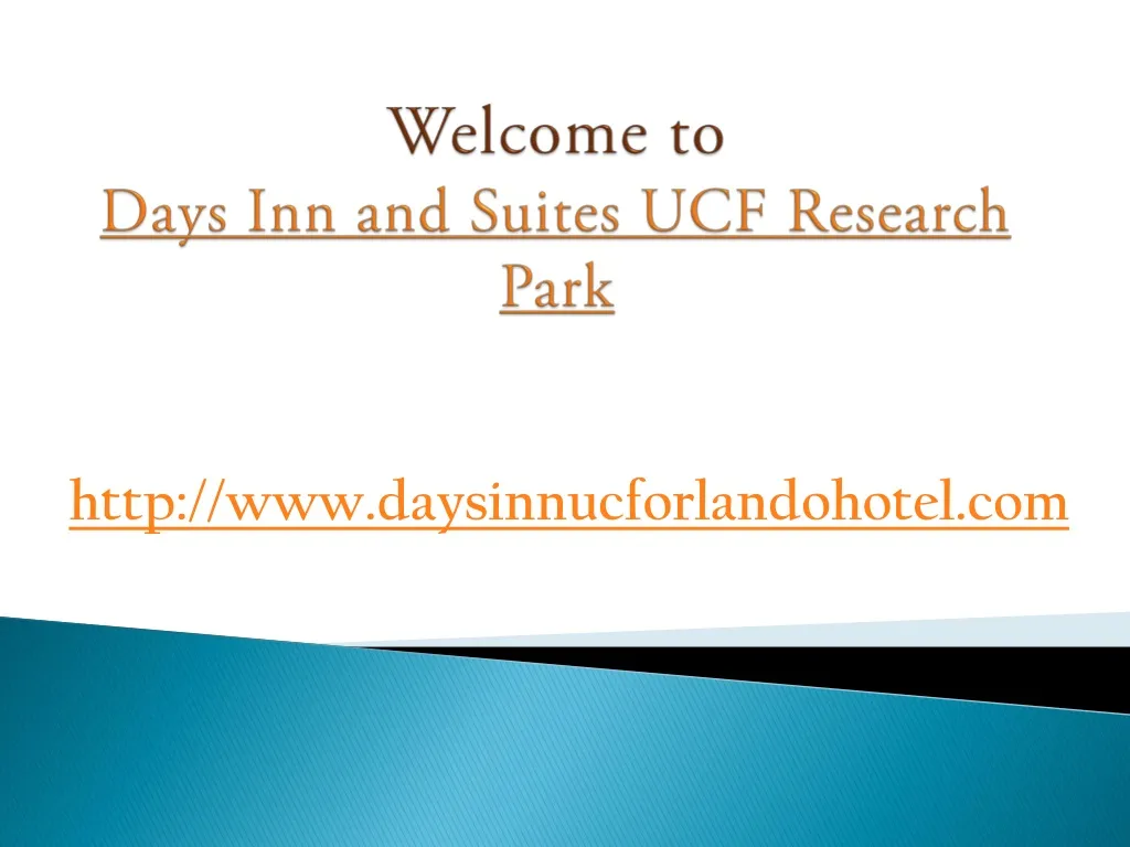 welcome to days inn and suites ucf research park