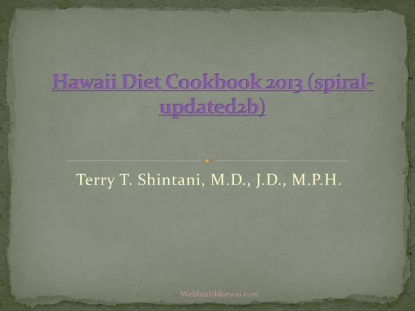 Hawaii Diet Cookbook 2013 (spiral- updated2b)13