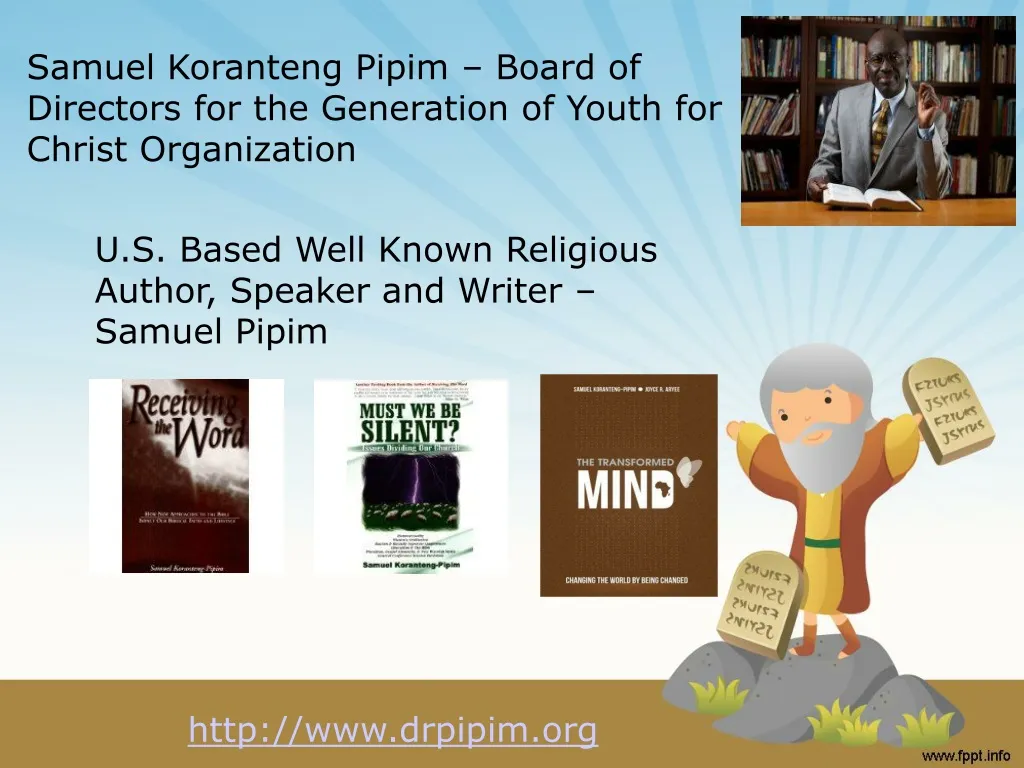 samuel koranteng pipim board of directors for the generation of youth for christ organization