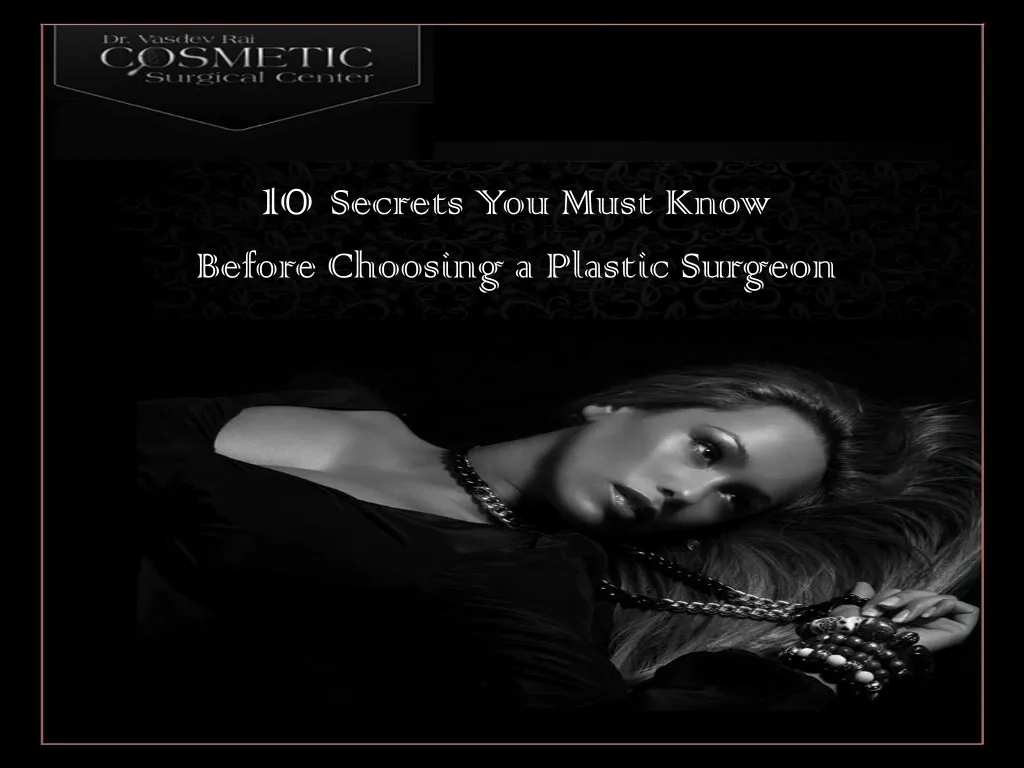 10 secrets you must know before choosing