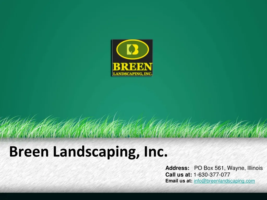 breen landscaping inc