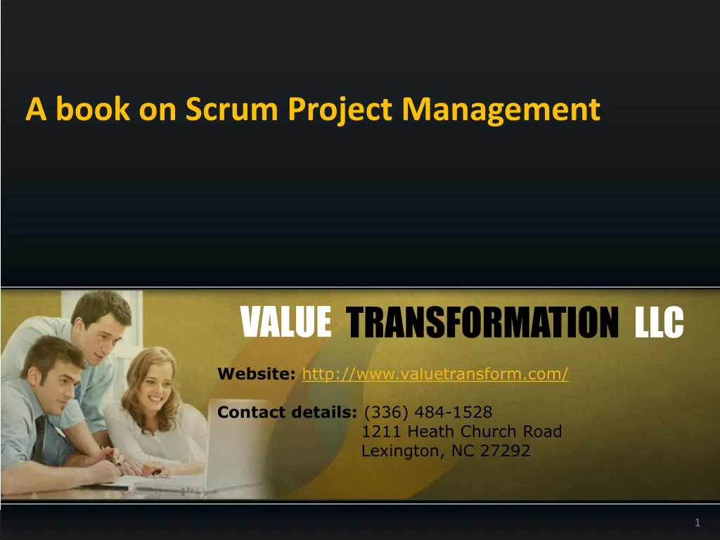 a book on scrum project management