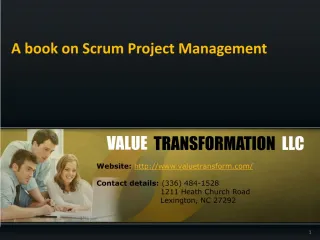 Scrum Project Management - slide 1
