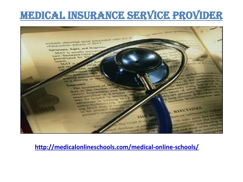 medical insurance service provider