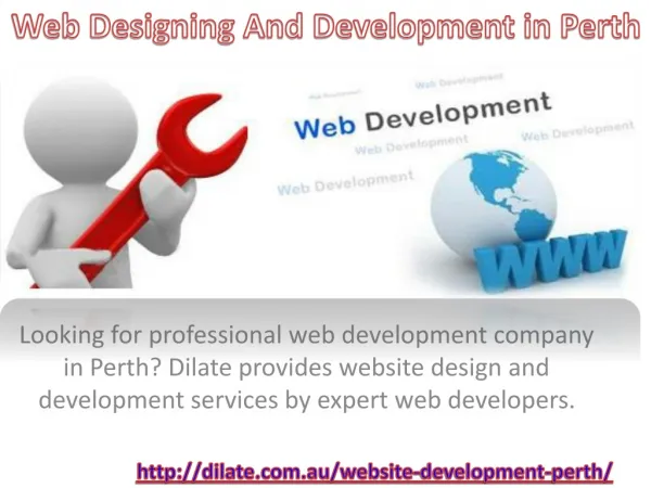 Web designing and development in perth
