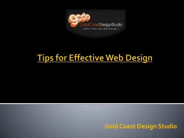 Tips for Effective Web Design