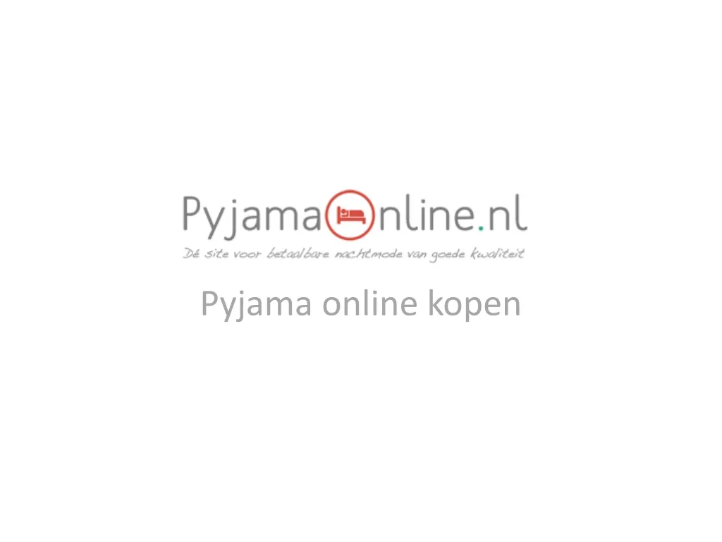 pyjama online kopen