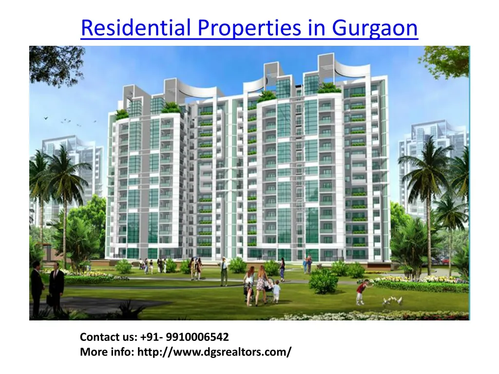 residential p roperties in gurgaon