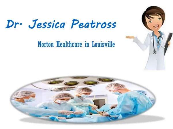 Dr Jessica Peatross
