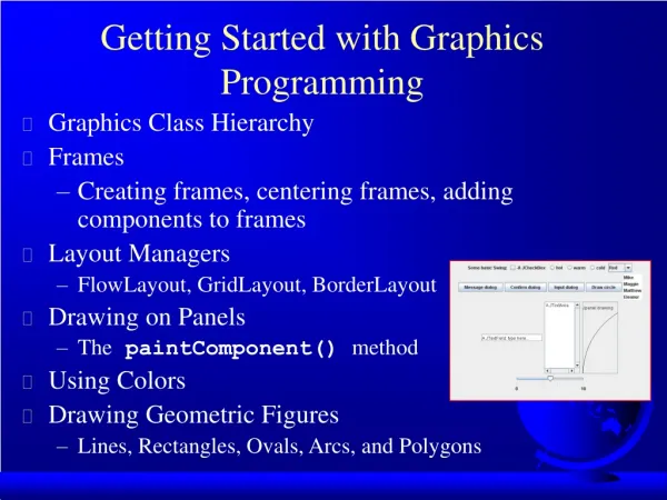 Getting Started with Graphics Programming