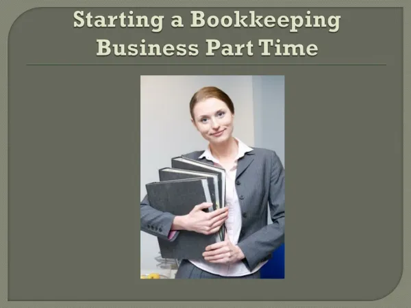 Start a Bookkeeping Business