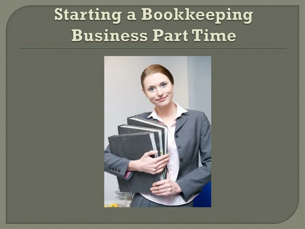 starting a bookkeeping business part time