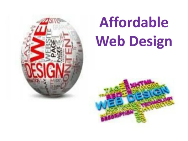 Affordable Web Design
