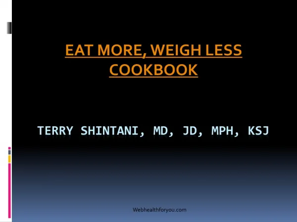 Eat More, Weigh Less 15