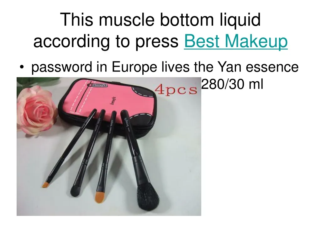 this muscle bottom liquid according to press best makeup