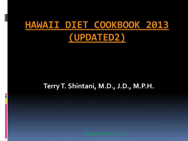 Hawaii Diet Cookbook 2013 (updated2)16