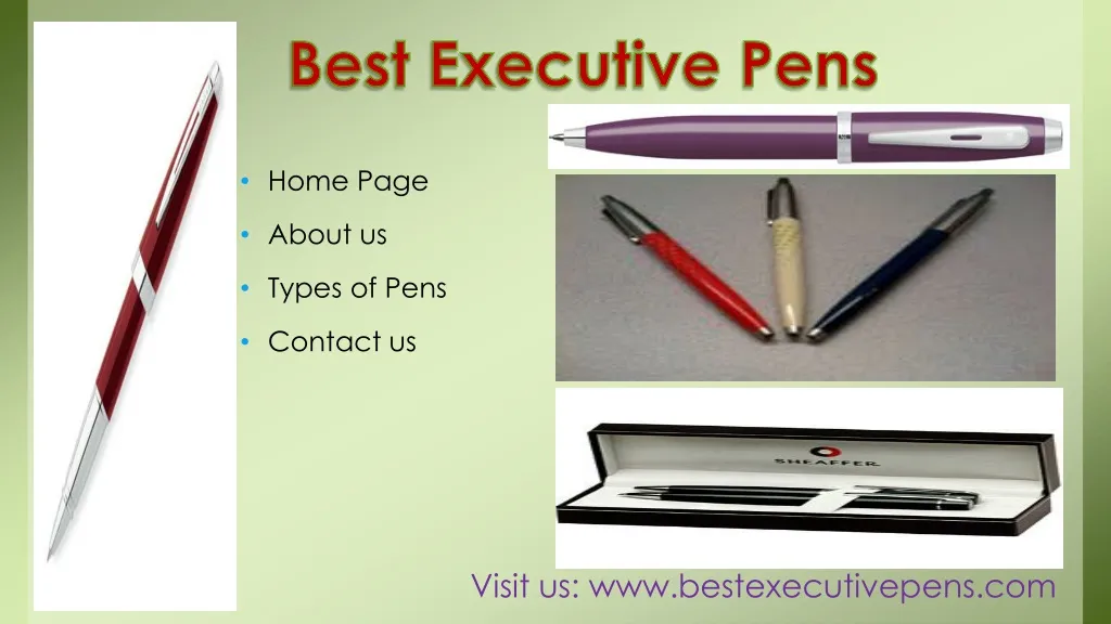 best executive pens