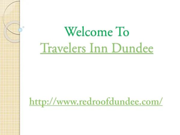 Redroof Inn Dundee