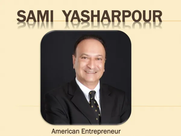Sami Yasharpour
