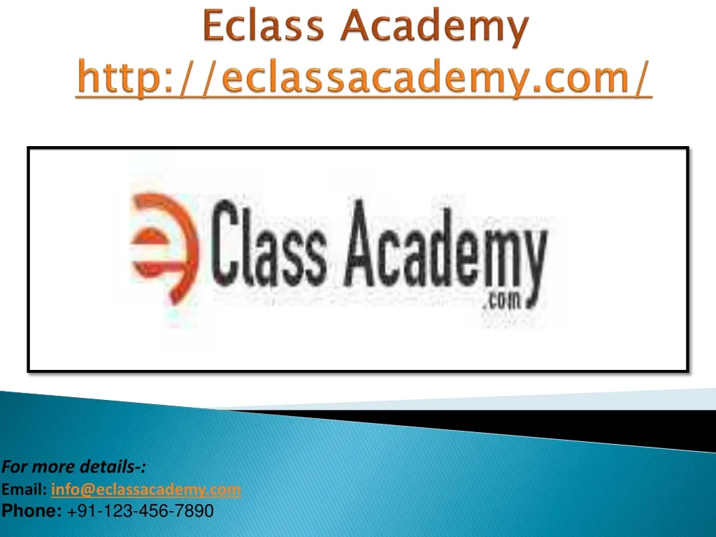 eclass academy http eclassacademy com