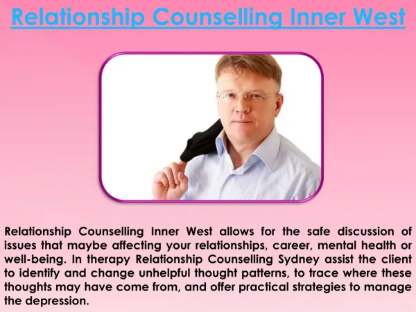 Counselling services Sydney