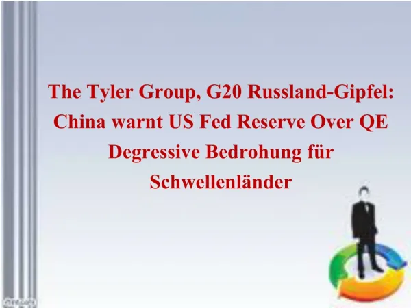 The Tyler Group, G20 Russland-Gipfel: China warnt US Fed Res