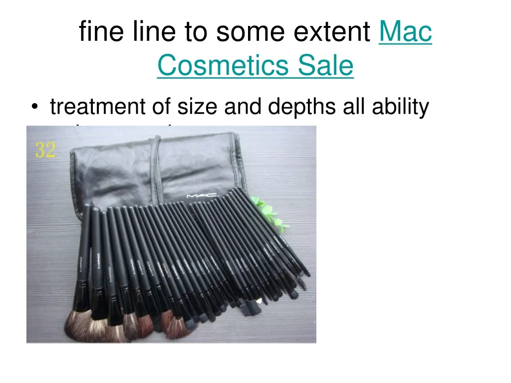fine line to some extent mac cosmetics sale