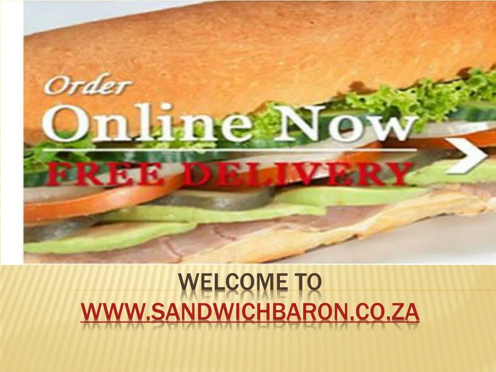 welcome to www sandwichbaron co za