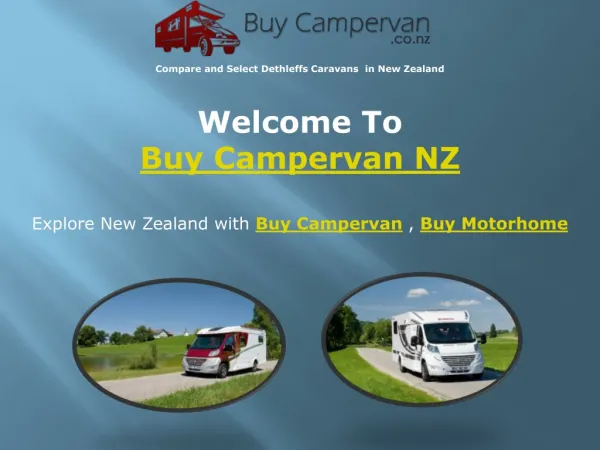 Dethleffs Campervans, Buy Motorhome - Acacia Buy Campervan N