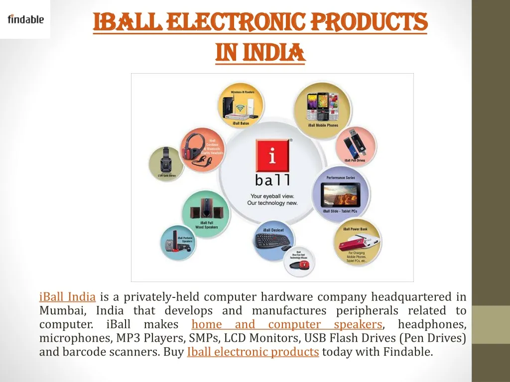 iball electronic products in india