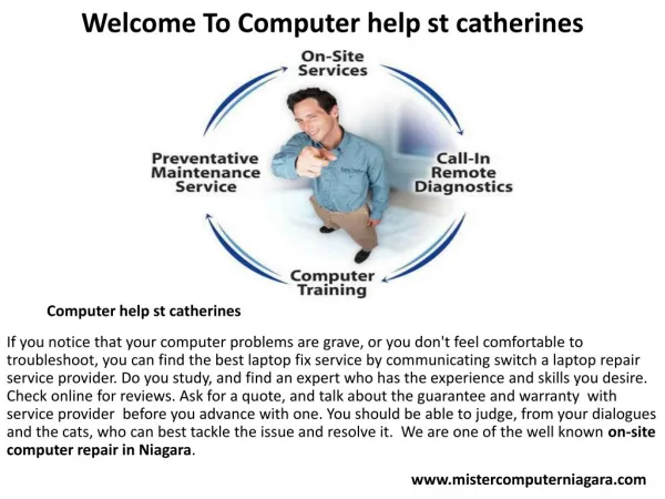 Computer help st catherines