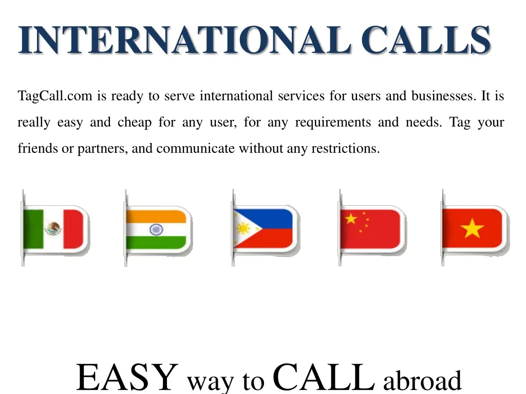 international calls