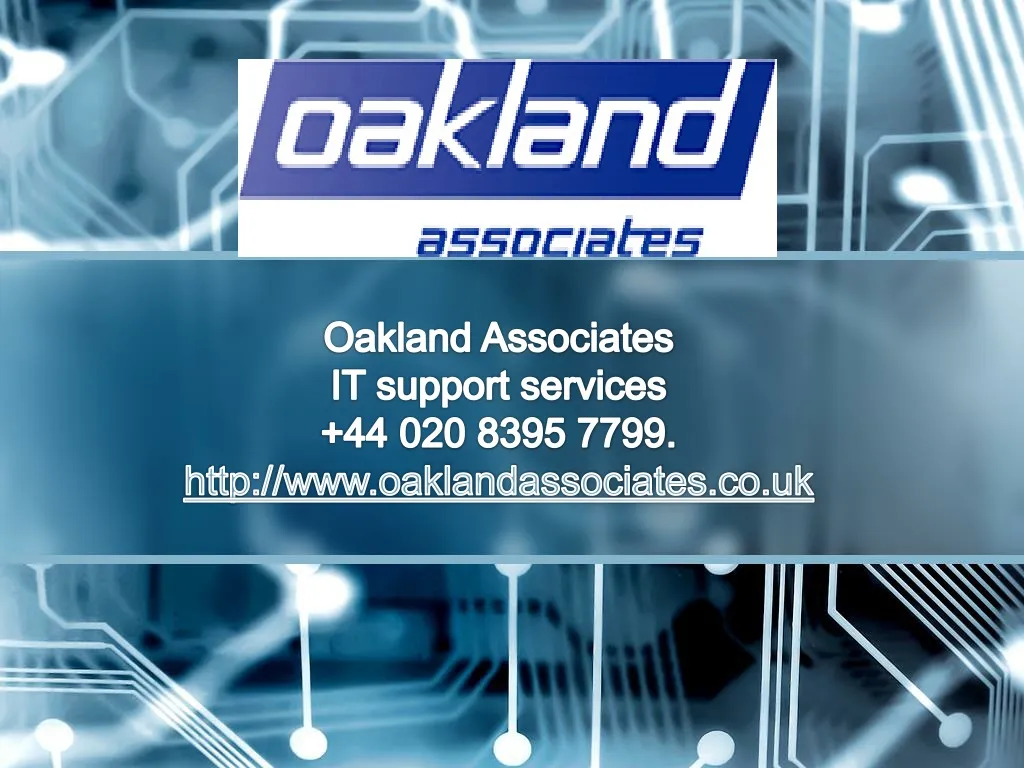 oakland associates it support services