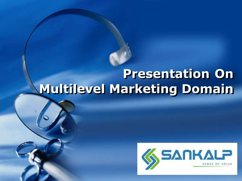 presentation on multilevel marketing domain