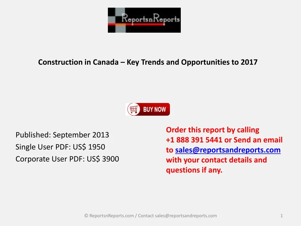 construction in canada key trends and opportunities to 2017