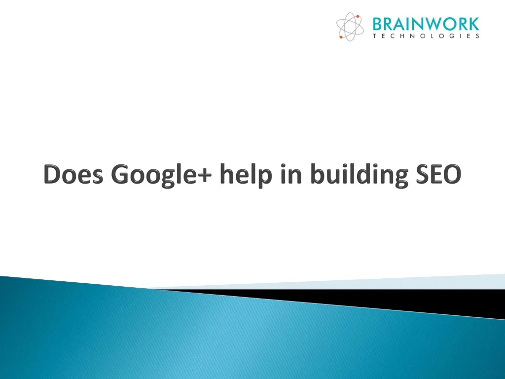 does google help in building seo