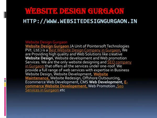 website solution company in gurgaon