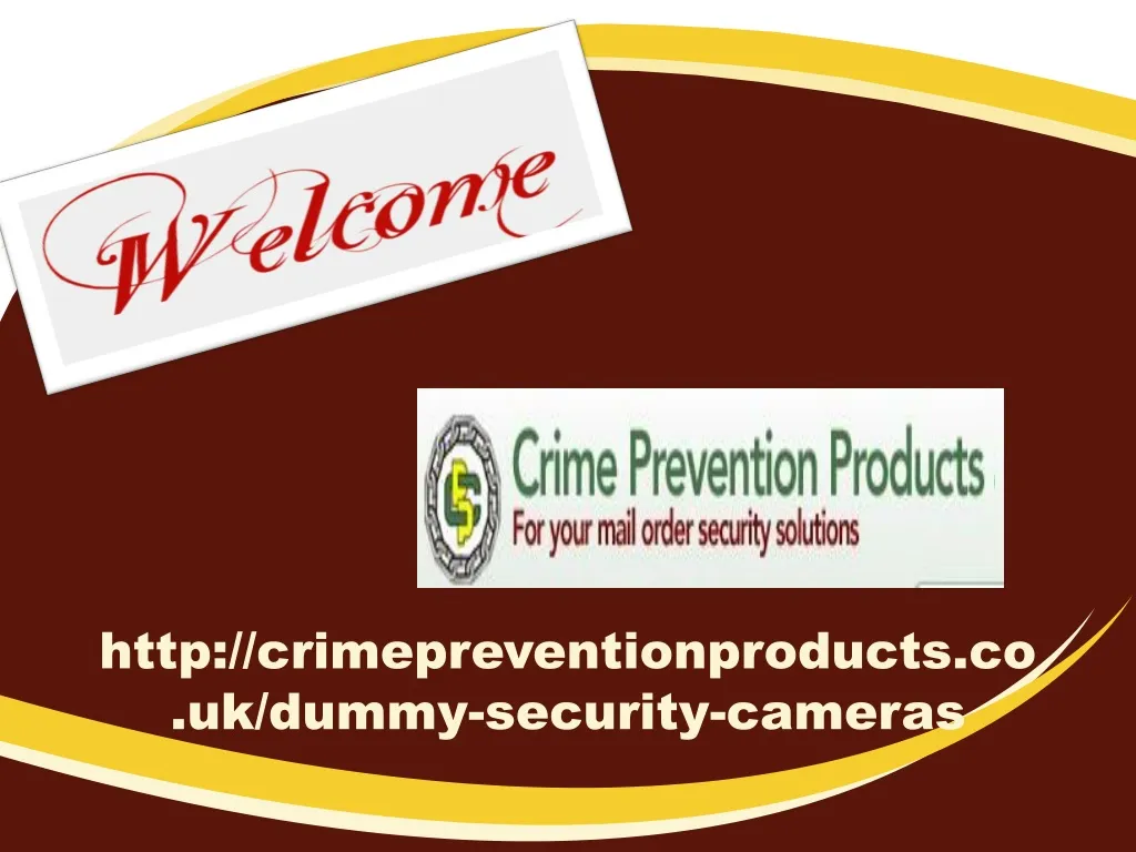 http crimepreventionproducts co uk dummy security cameras