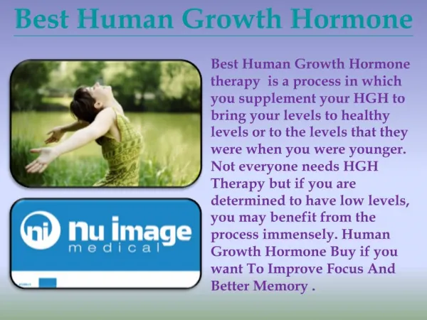 Buy HGH Injections Online