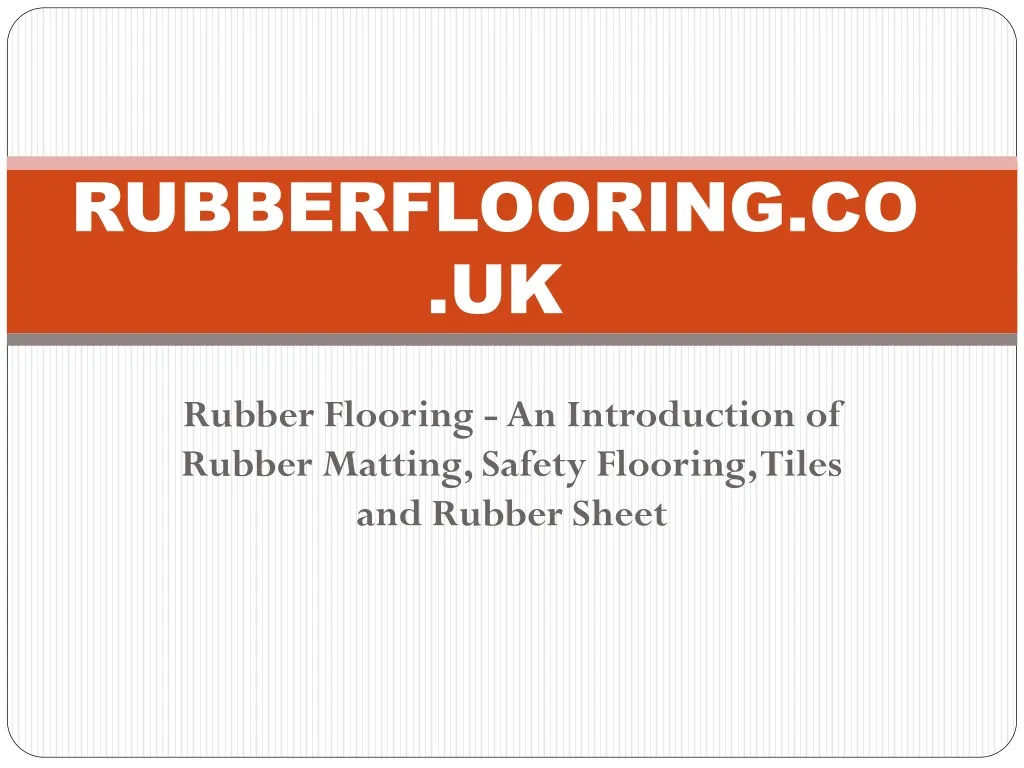 rubberflooring co uk