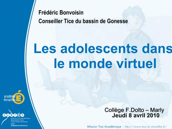 Fr d ric Bonvoisin Conseiller Tice du bassin de Gonesse