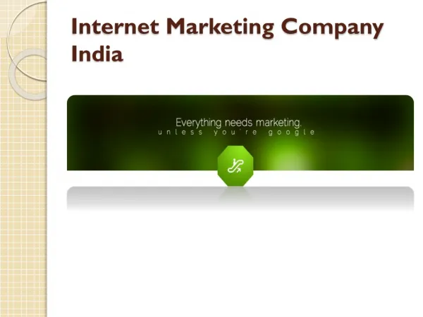 Best Internet marketing Comapny India